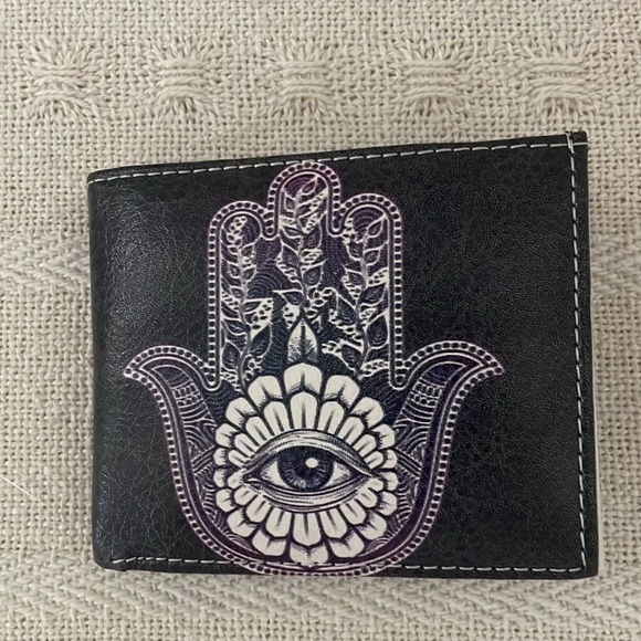 Hamsa 🪬 hand Men’s wallet - Picture 7 of 7